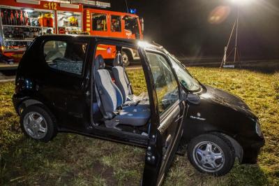 Oberndorf: Vorfahrtsunfall - drei Verletzte
